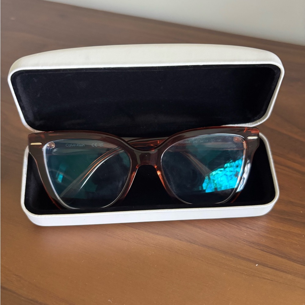 Calvin Klein Brown Eye Glasses